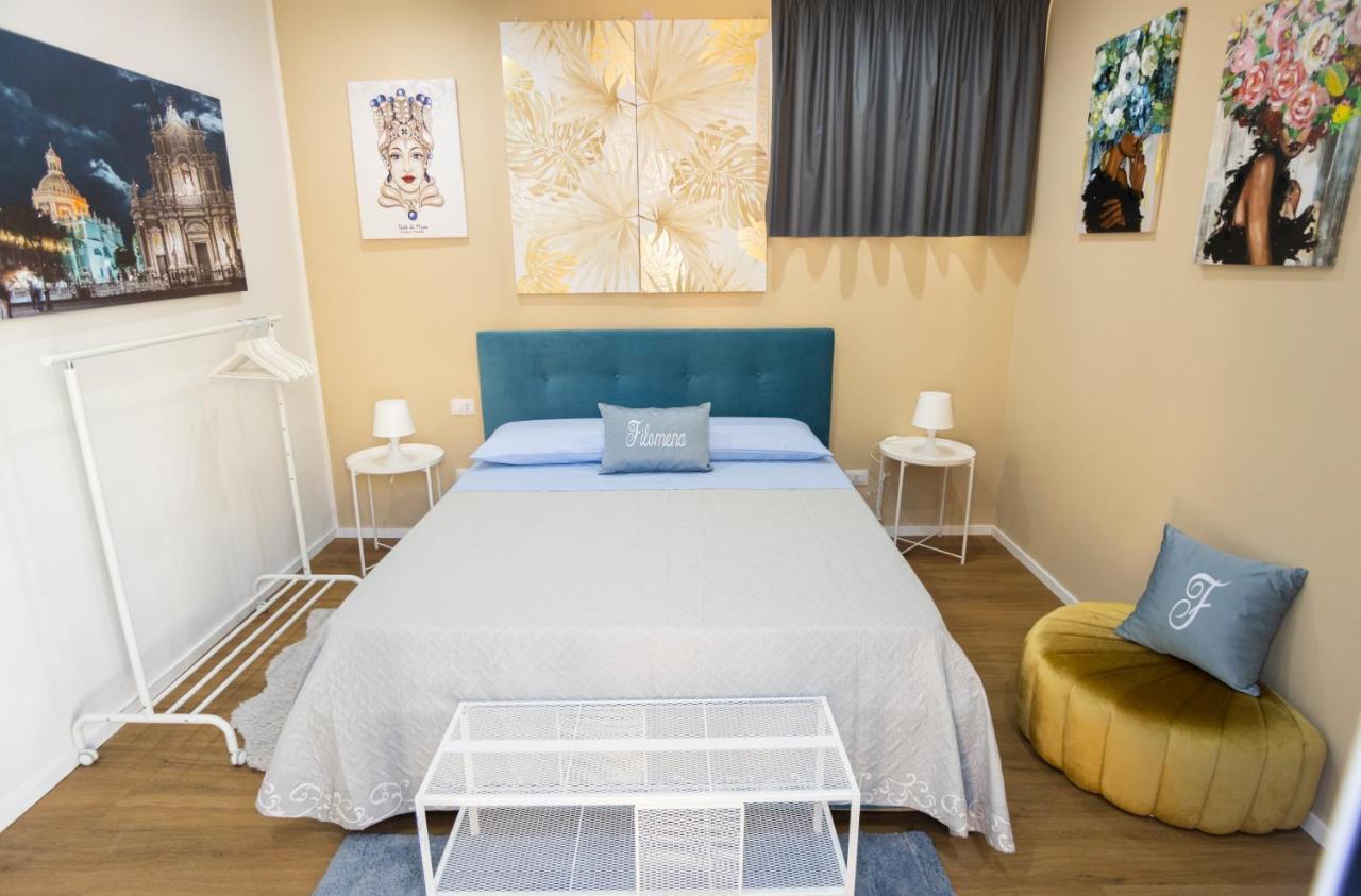 Filomena Charme Luxury Apartment คาตาเนีย ภายนอก รูปภาพ