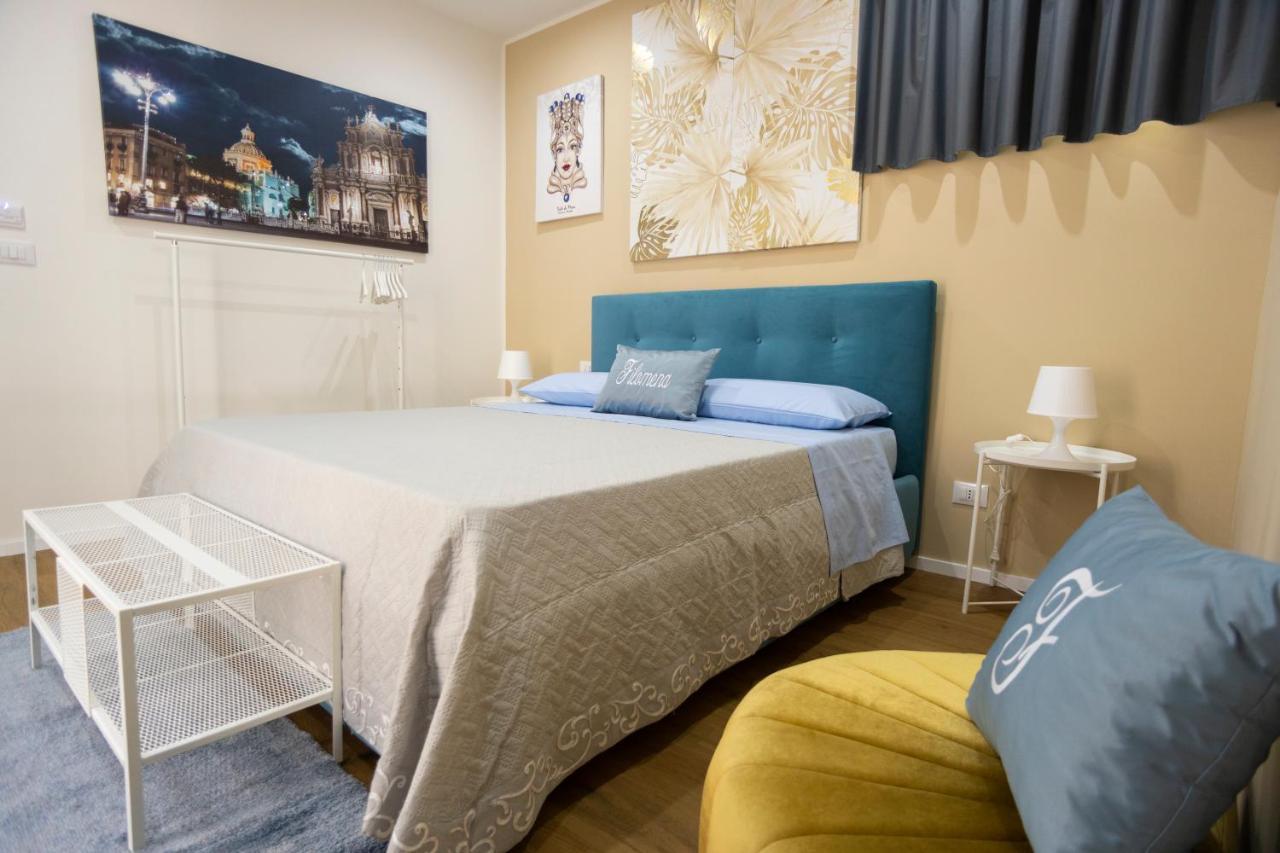 Filomena Charme Luxury Apartment คาตาเนีย ภายนอก รูปภาพ